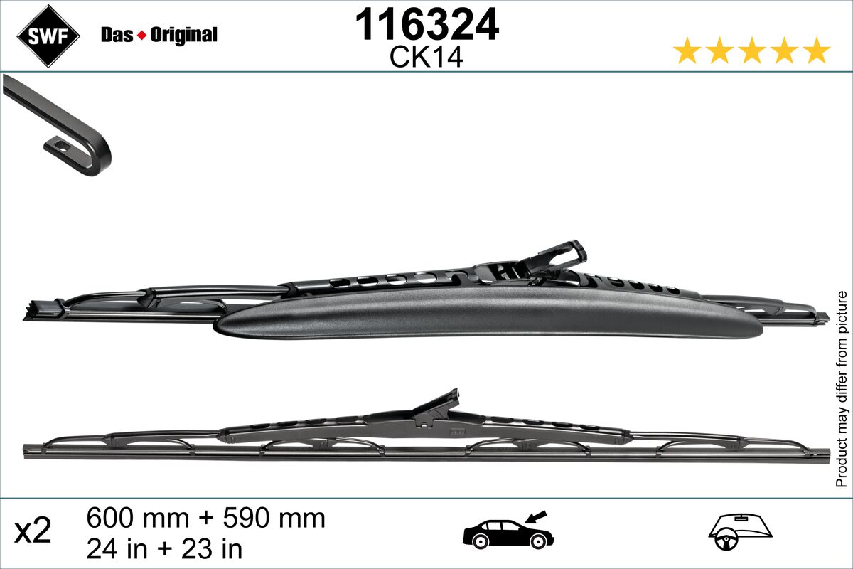 Lamela stergator 116324 SWF